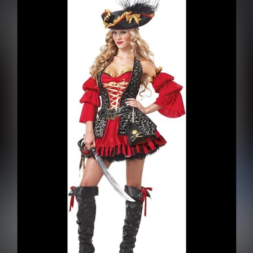 CALIFORNIA COSTUMES • Women’s Sexy Spanish Pirate Halloween Costume